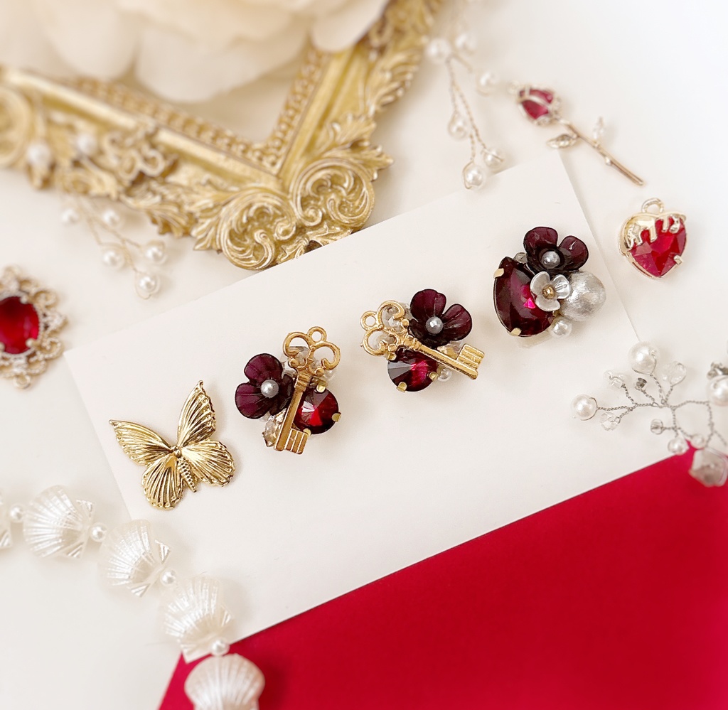 京極正宗イメージピアスセット（金具変更可）