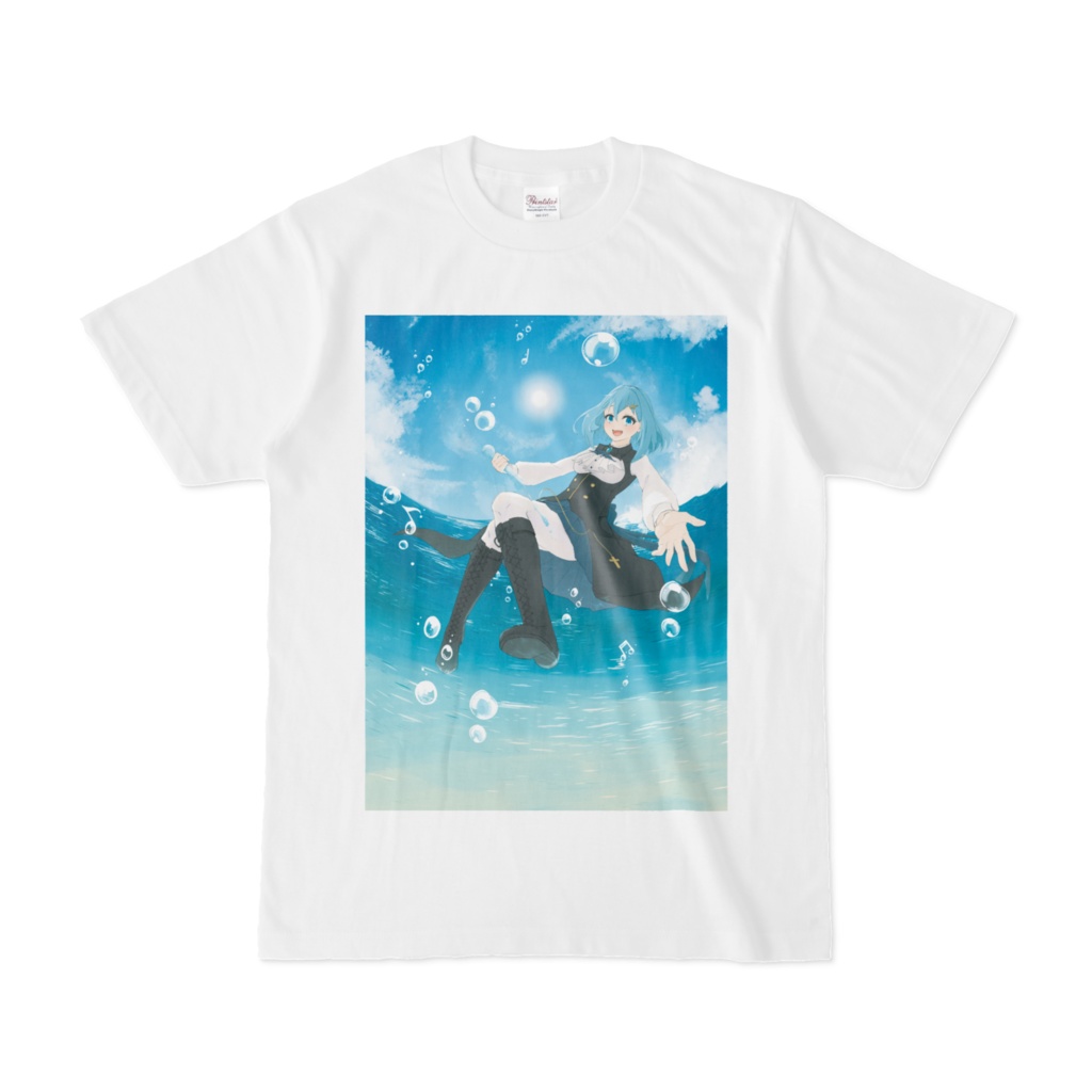 海色せあ キービジュアルプリントTシャツシャツ