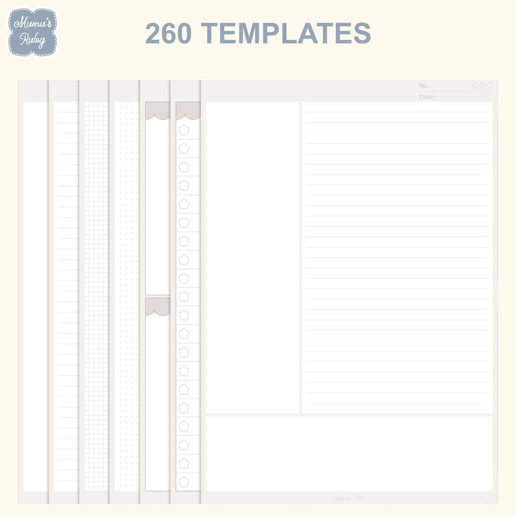 デジタルノート『Circus』GoodNotes Notability Noteshelf