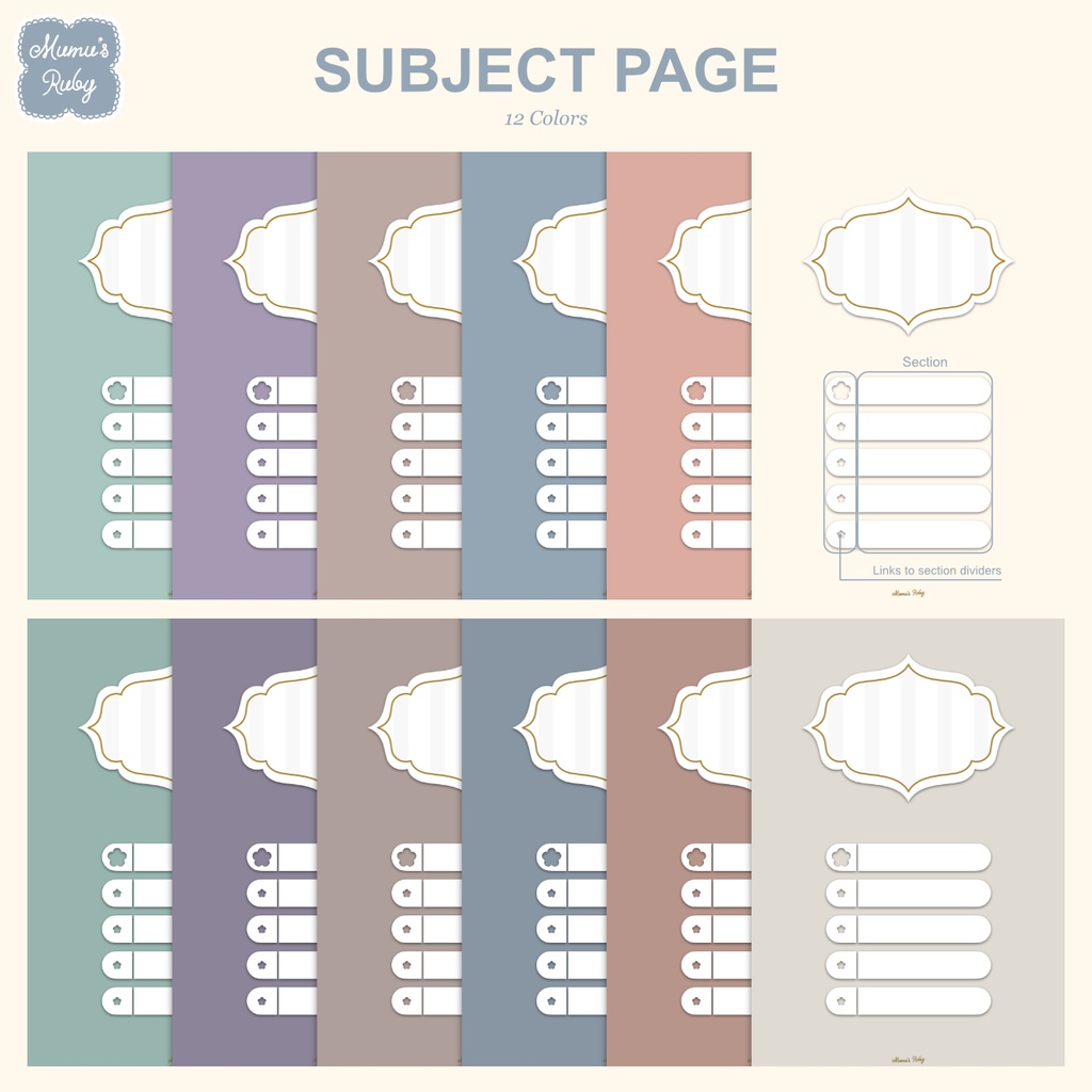 デジタルノート『Circus』GoodNotes Notability Noteshelf
