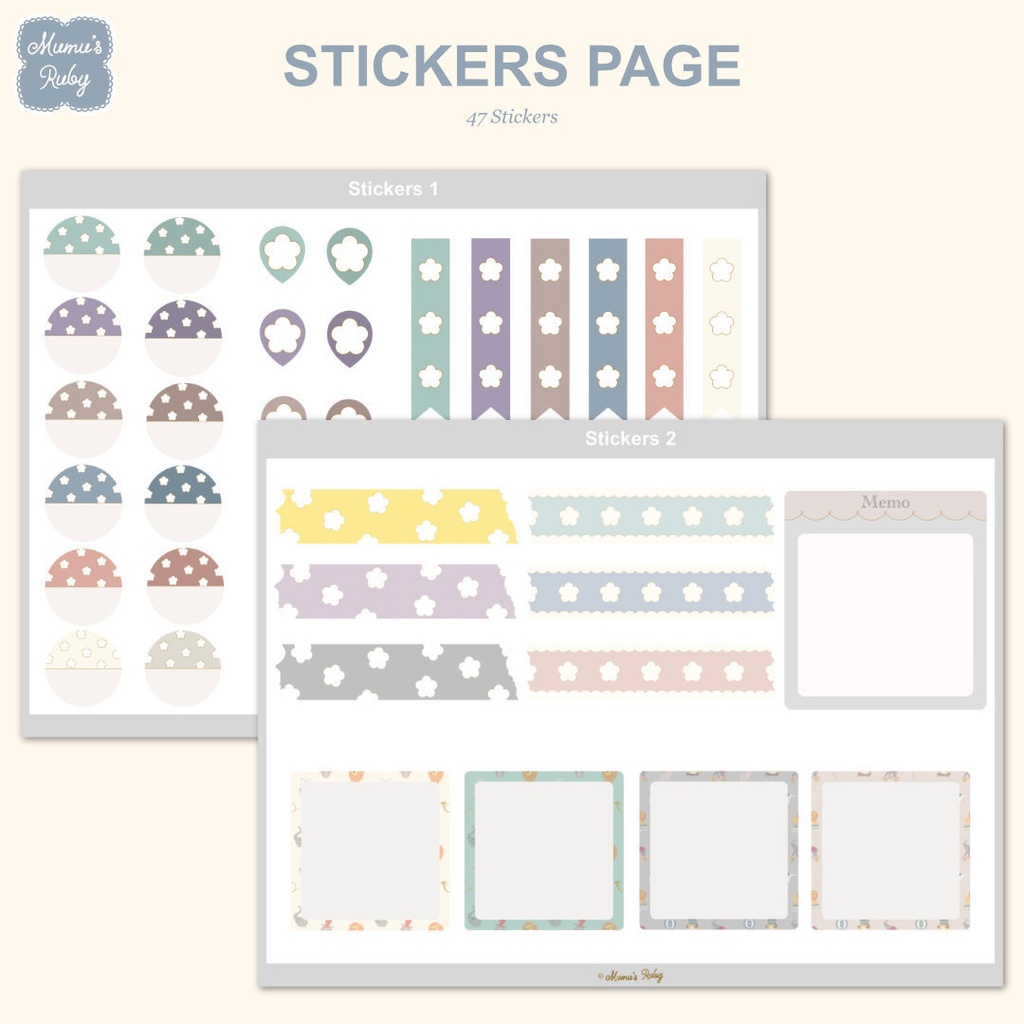 デジタルノート『Circus』横向き