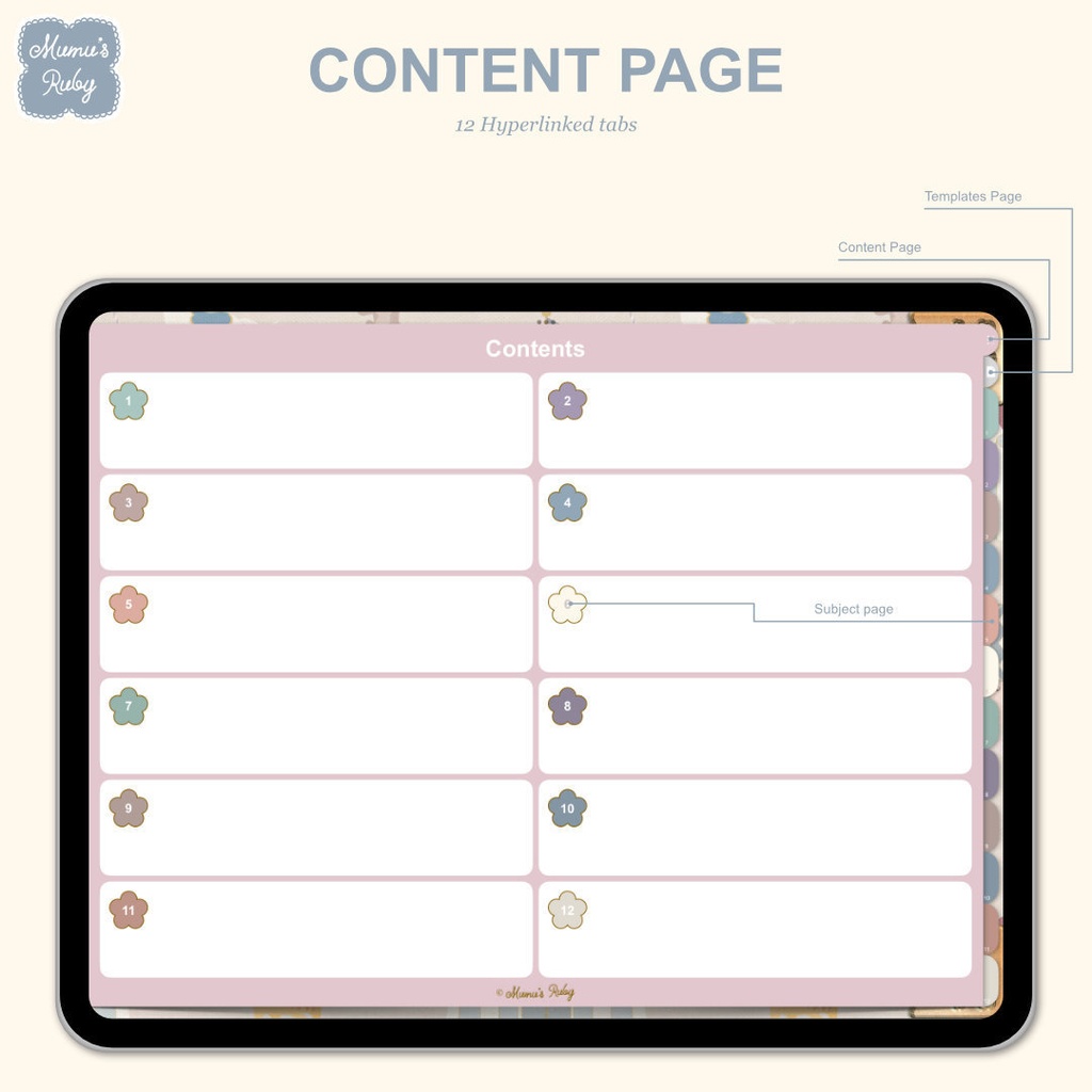 デジタルノート『Circus』横向き