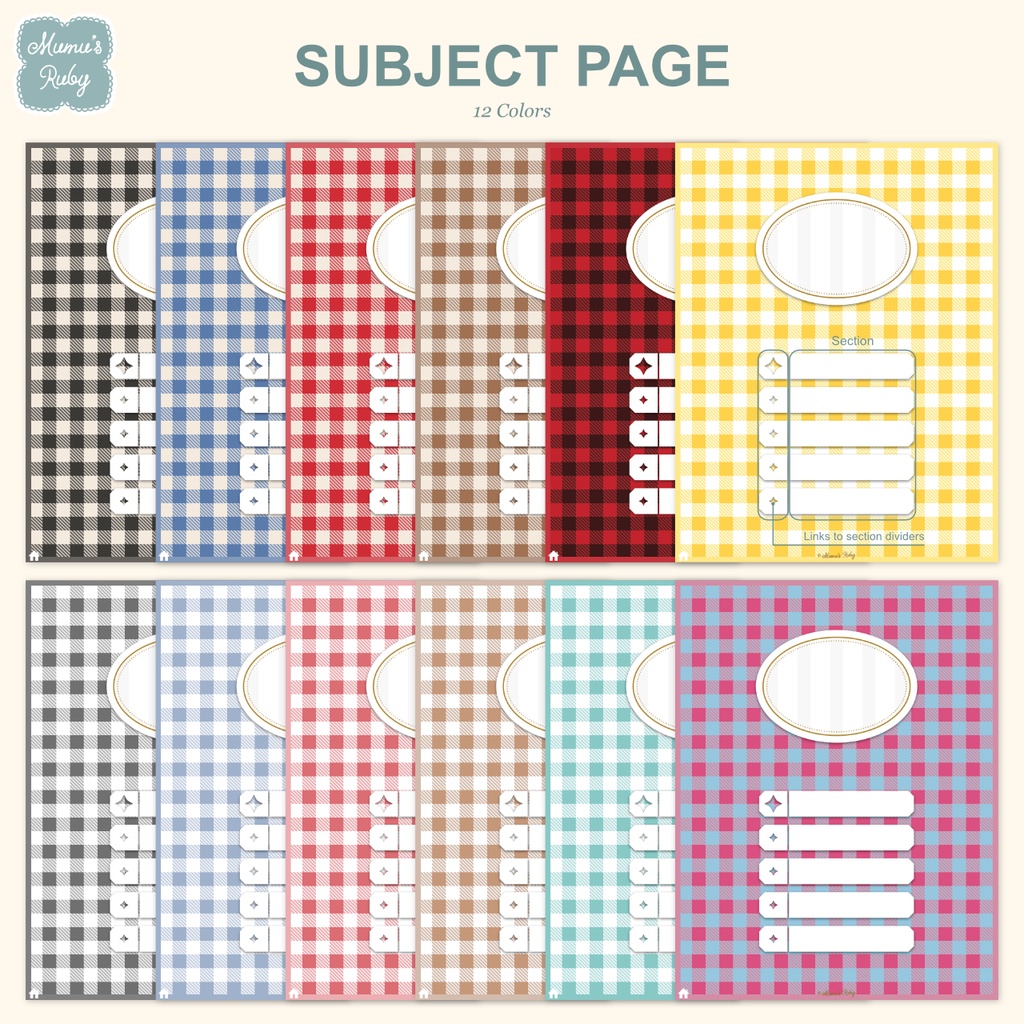 デジタルノート『Shepherd Check』PDF GoodNotes Notability Noteshelf