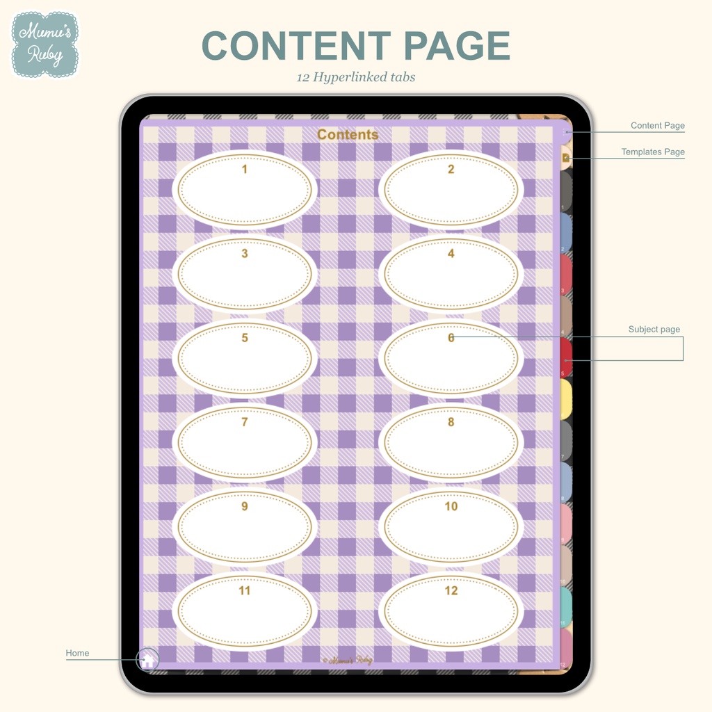 デジタルノート『Shepherd Check』PDF GoodNotes Notability Noteshelf