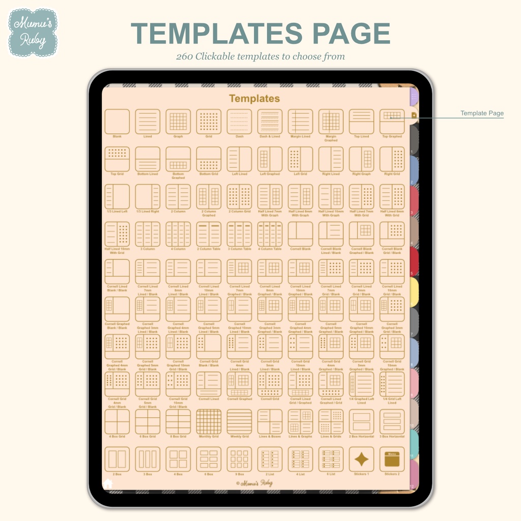 デジタルノート『Shepherd Check』PDF GoodNotes Notability Noteshelf