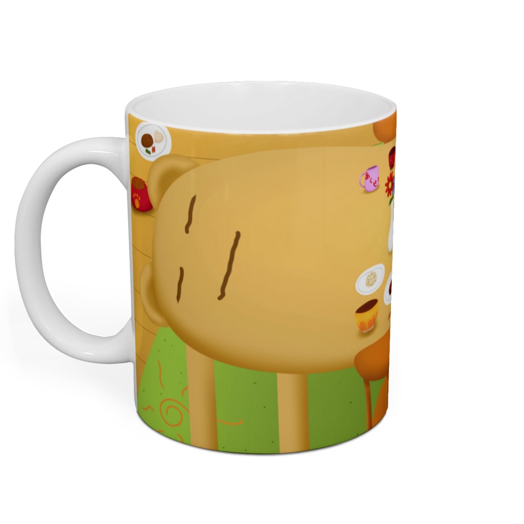 わくむり ダイニングテーブルマグカップ