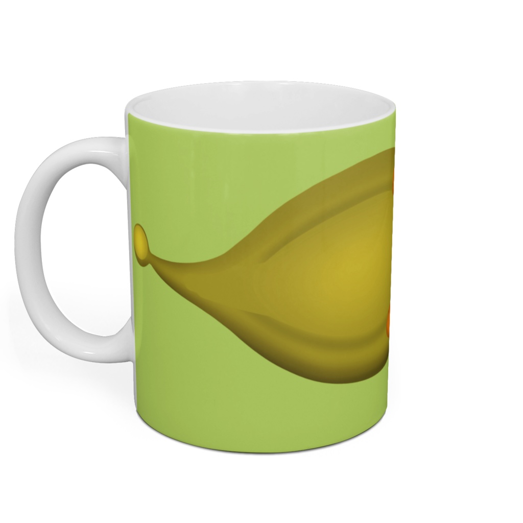 わくむり つっちーマグカップ 拡大