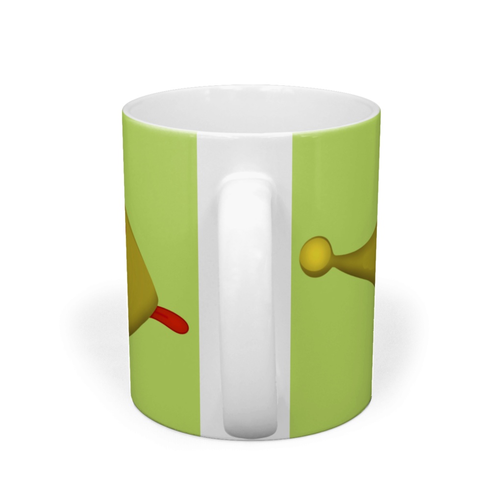 わくむり つっちーマグカップ 拡大