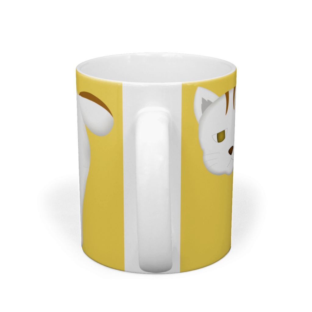 わくむり ネ雄のマグカップ 横長バージョン