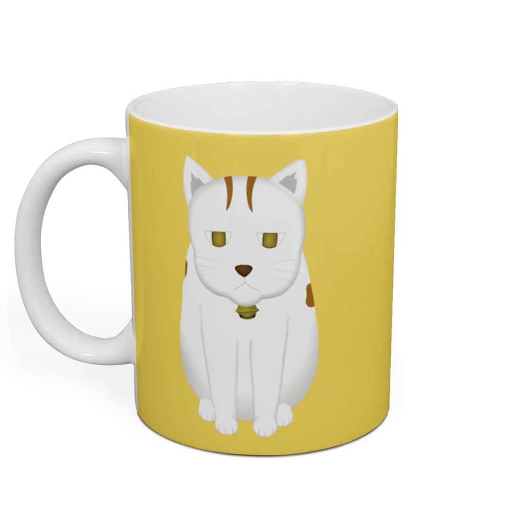 わくむり ネ雄マグカップ 座りバージョン