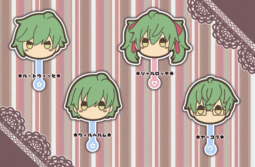 ペロチョコ風アクキー