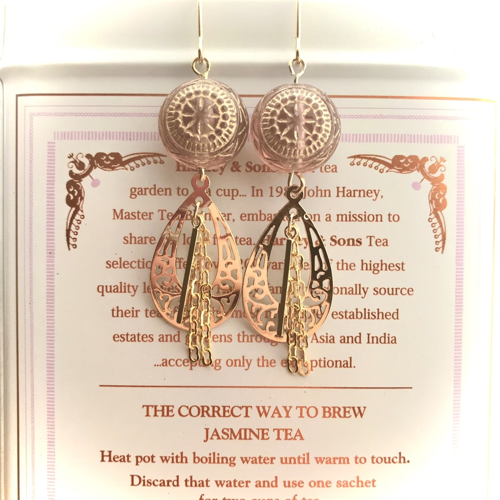 【再販】熱砂の太陽ピアス