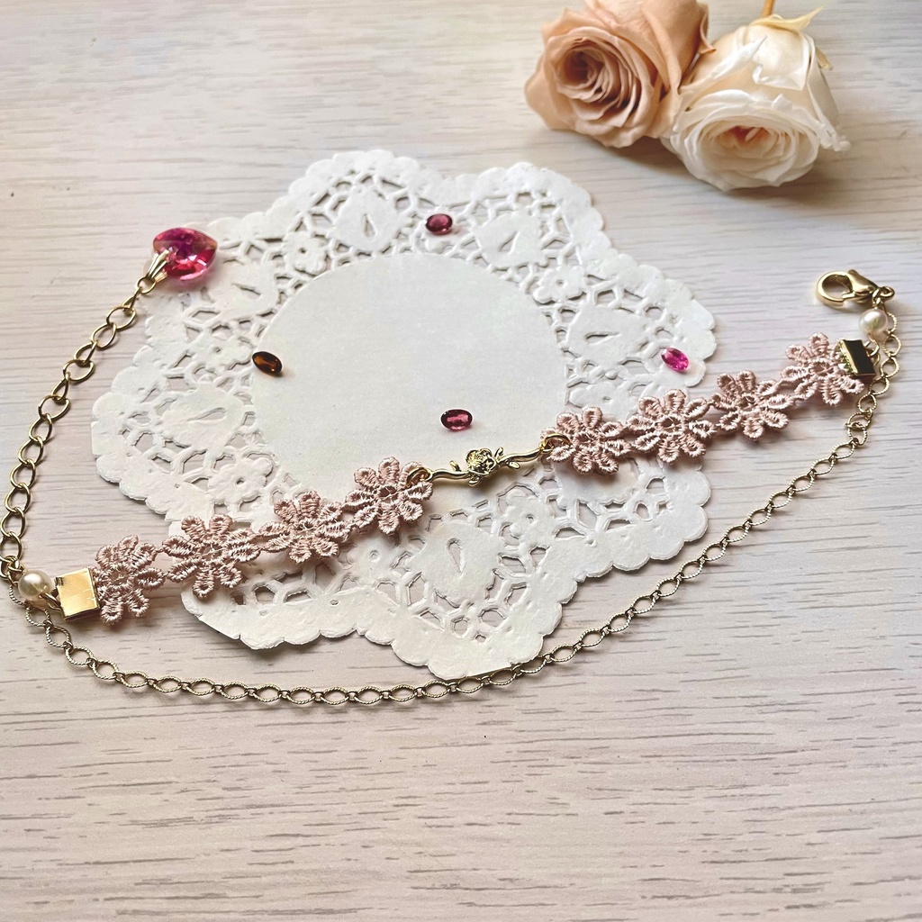 野薔薇イメージアクセサリーset