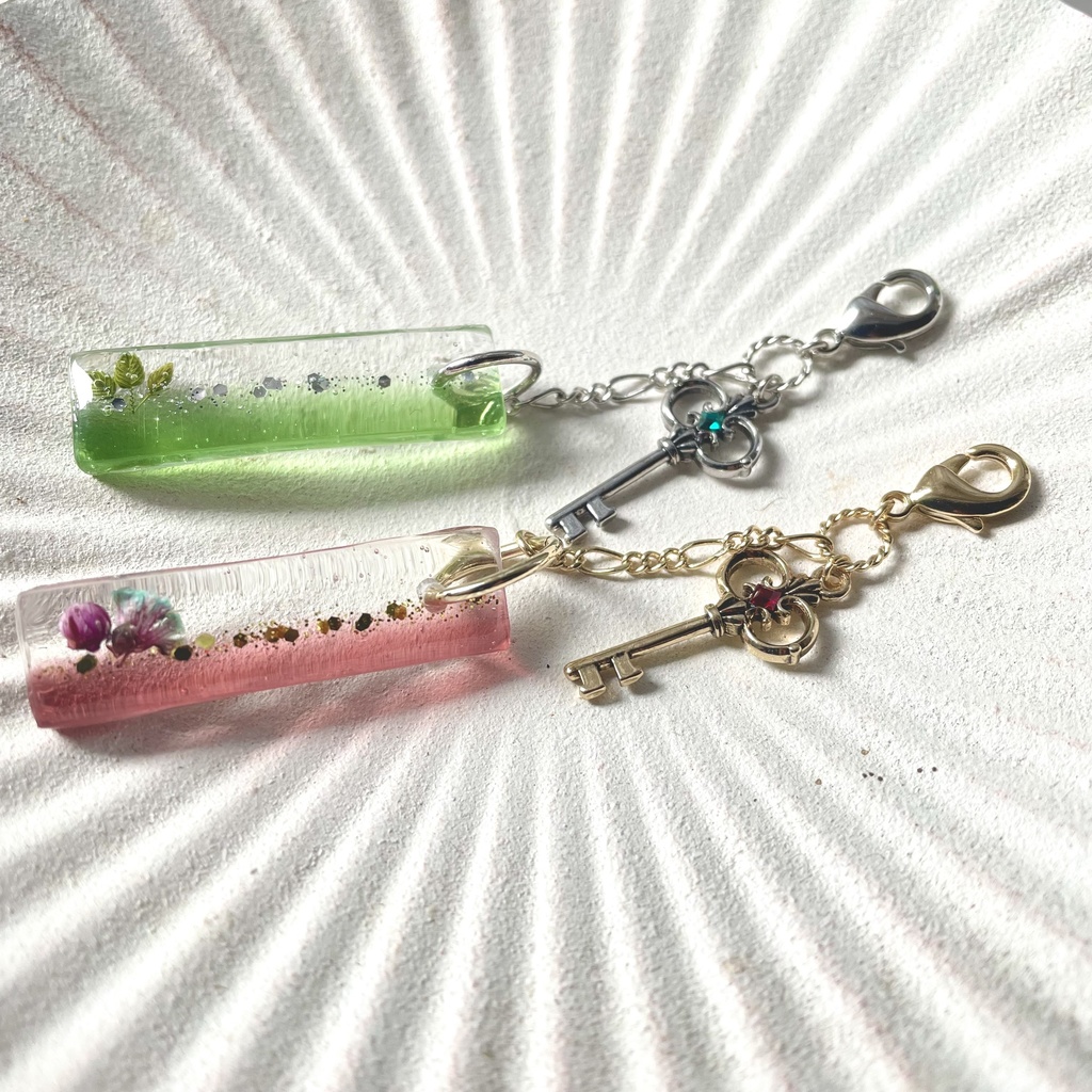 ルームメイトの鍵チャーム