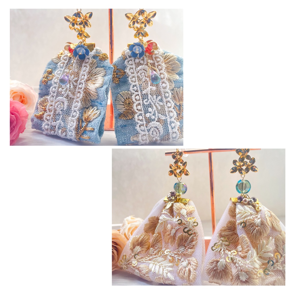 花笑みの耳飾り