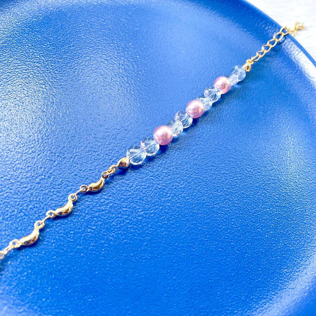 深海の煌めきブレスレット