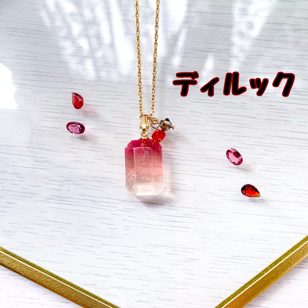 瞳の宝石ピアス・ネックレス-自由②-