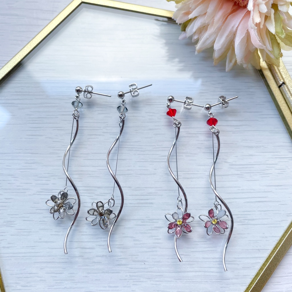 宙の花ピアス②