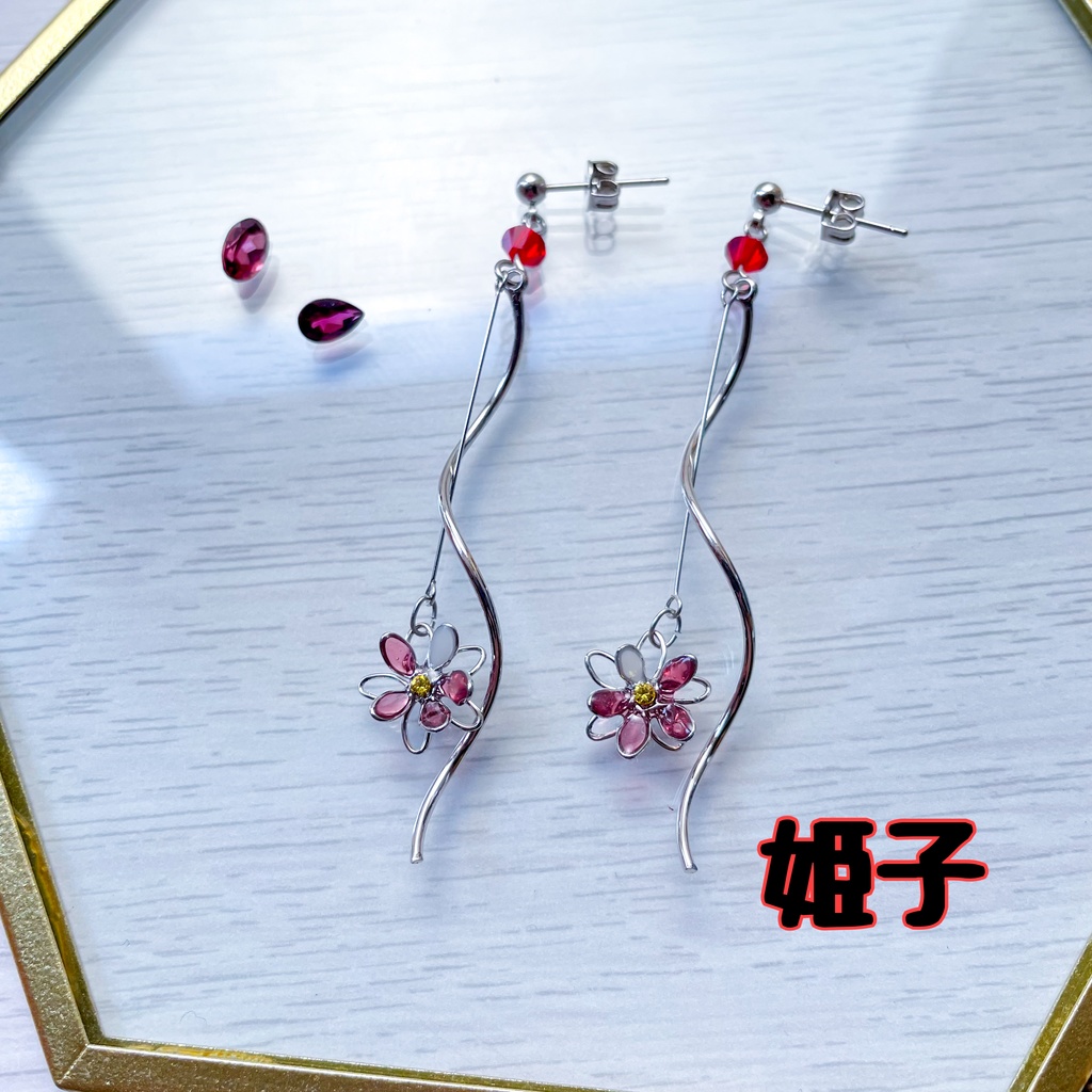 宙の花ピアス②