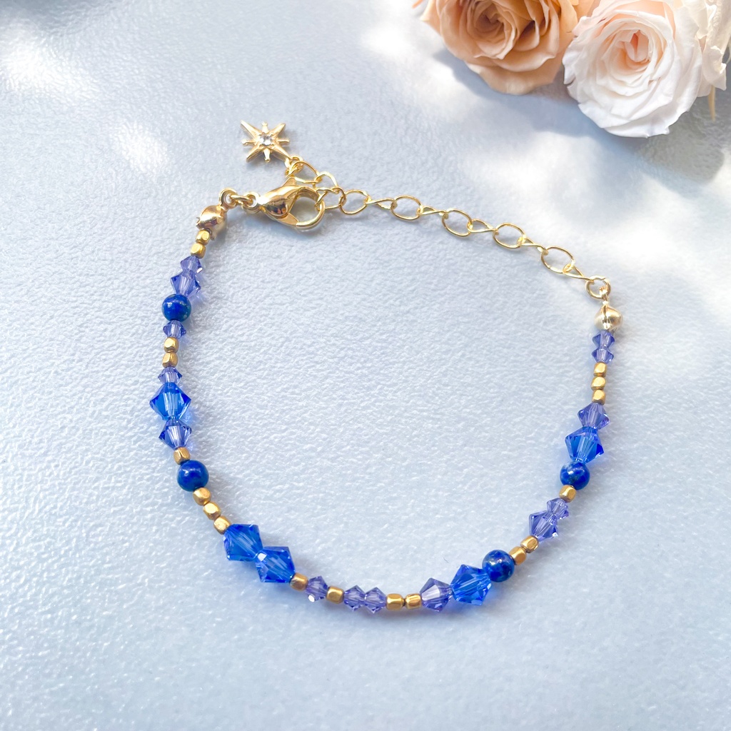 半貴石のブレスレット