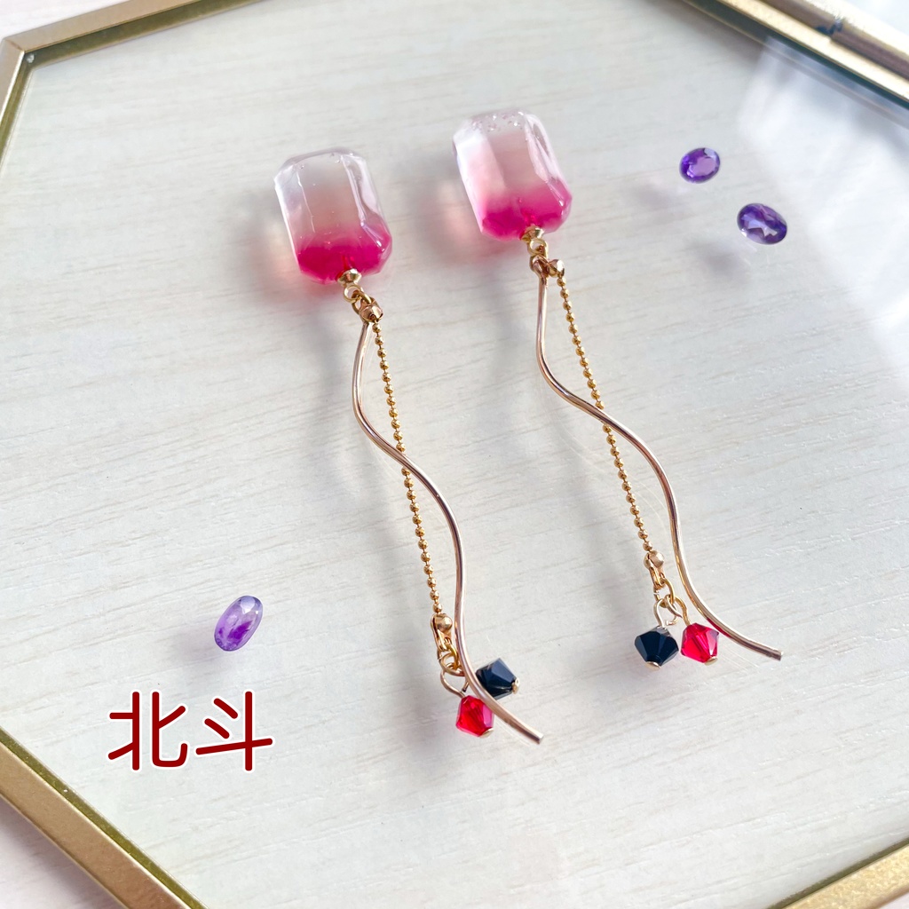 瞳の宝石ピアス・ネックレス-契約③-