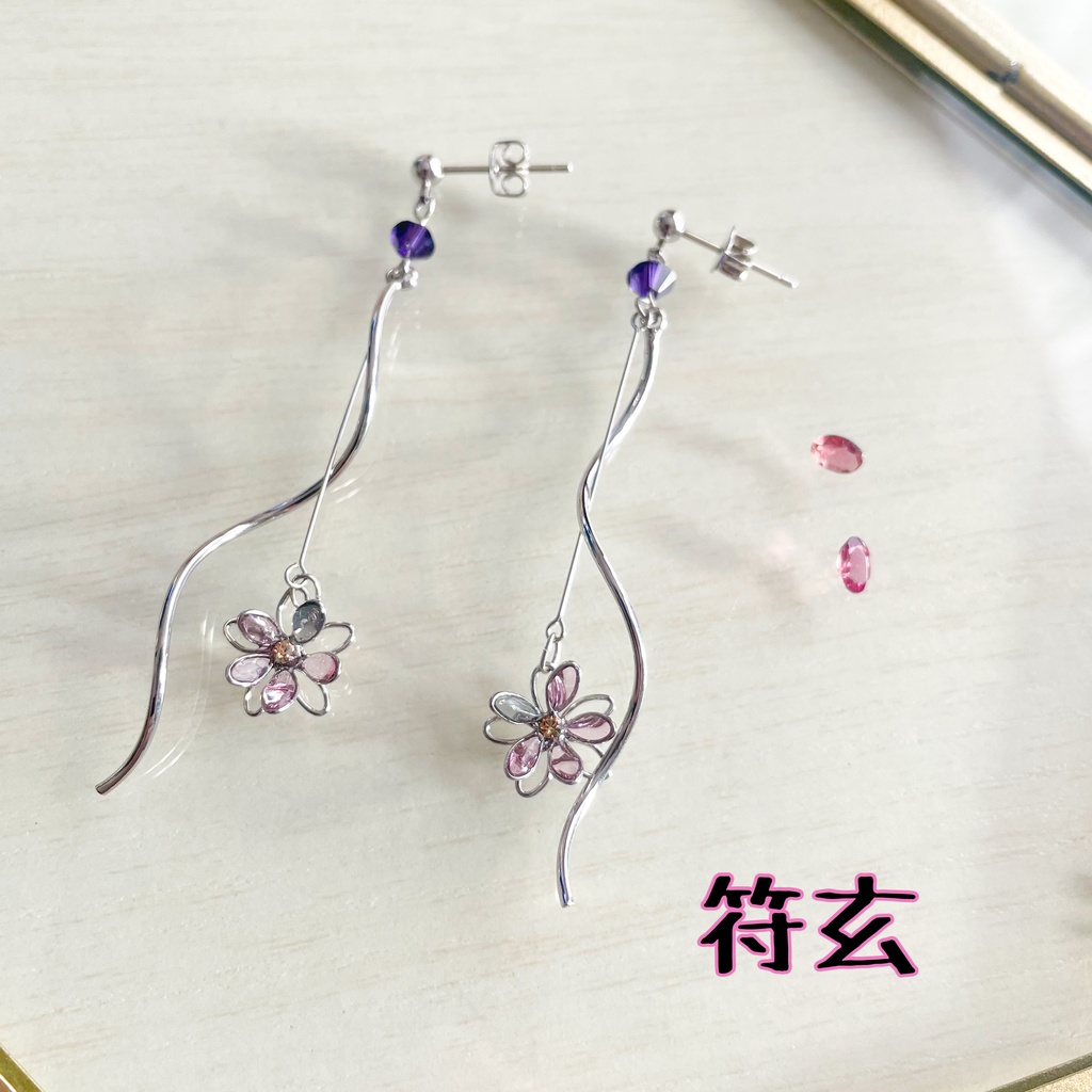 宙の花ピアス⑧