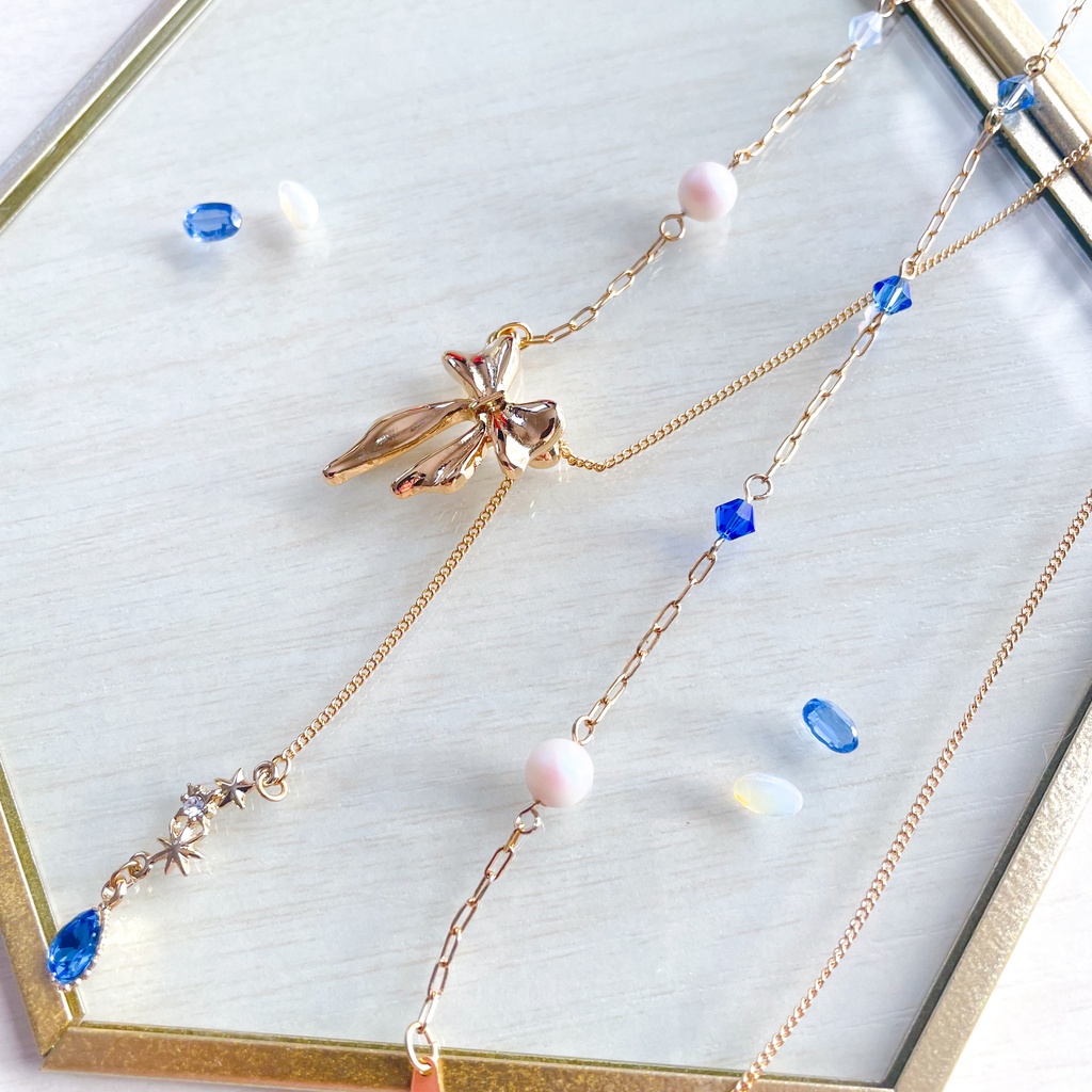 円舞のロングネックレス