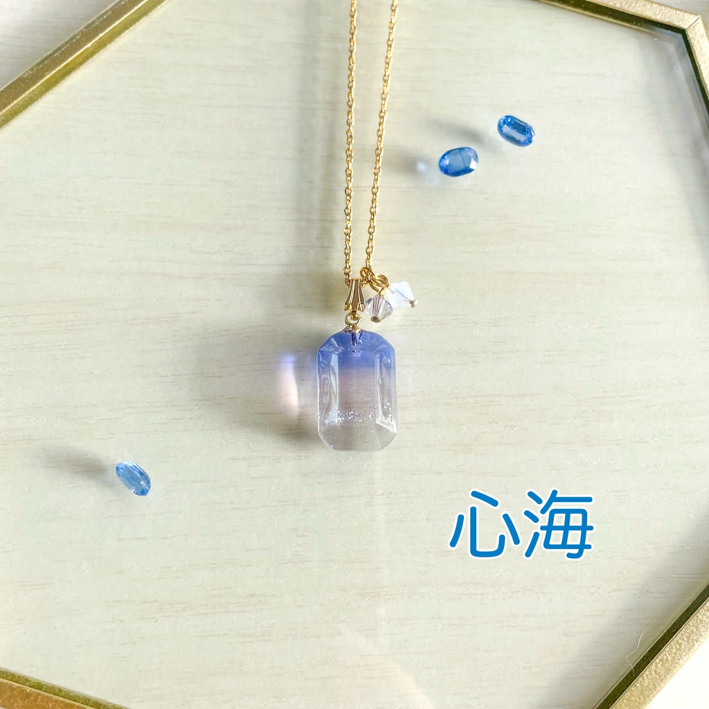 瞳の宝石ピアス・ネックレス-永遠③-