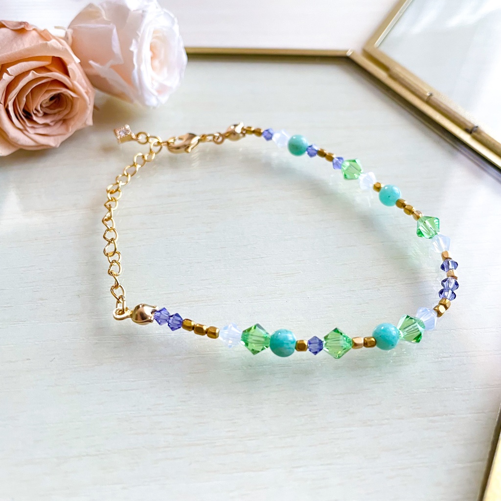 千紫万紅のブレスレット