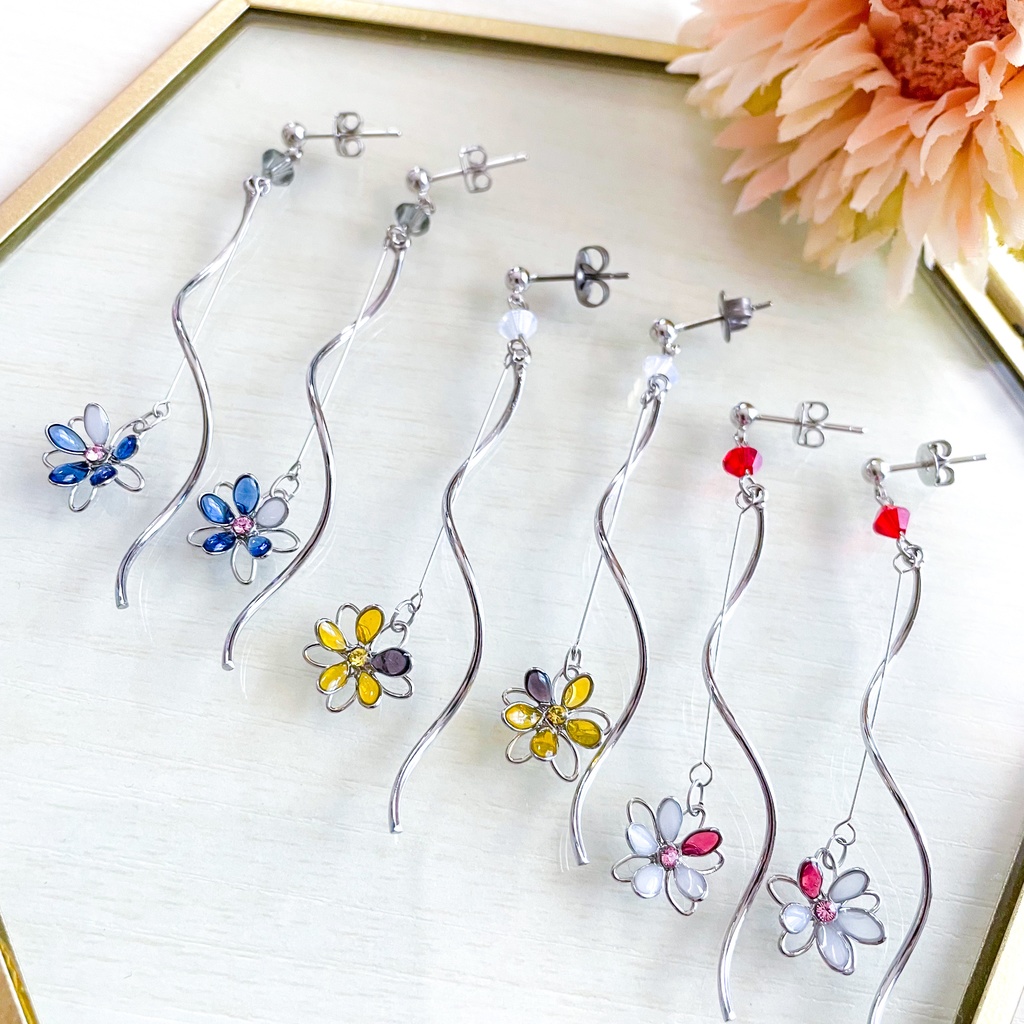 宙の花ピアス⑪