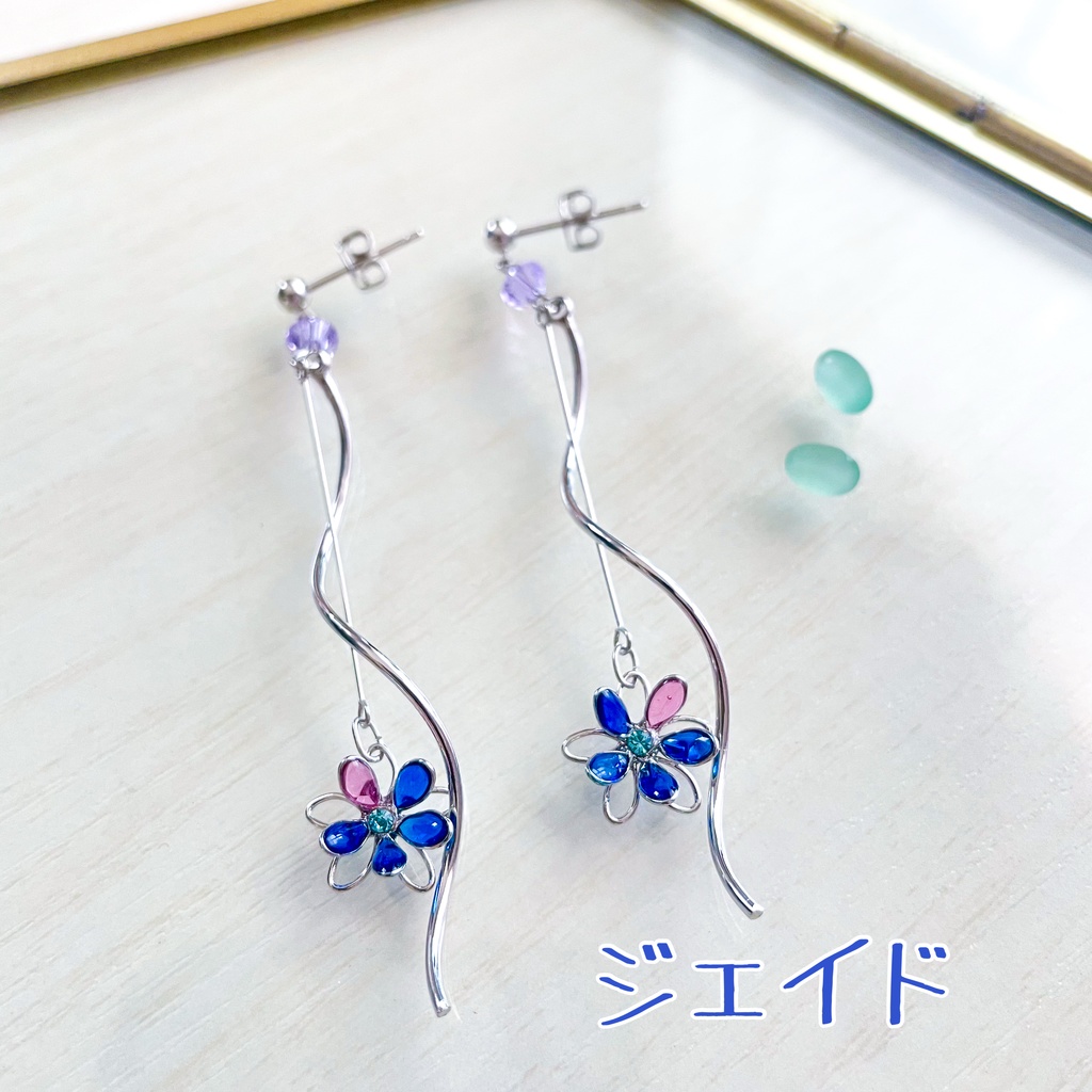宙の花ピアス⑫