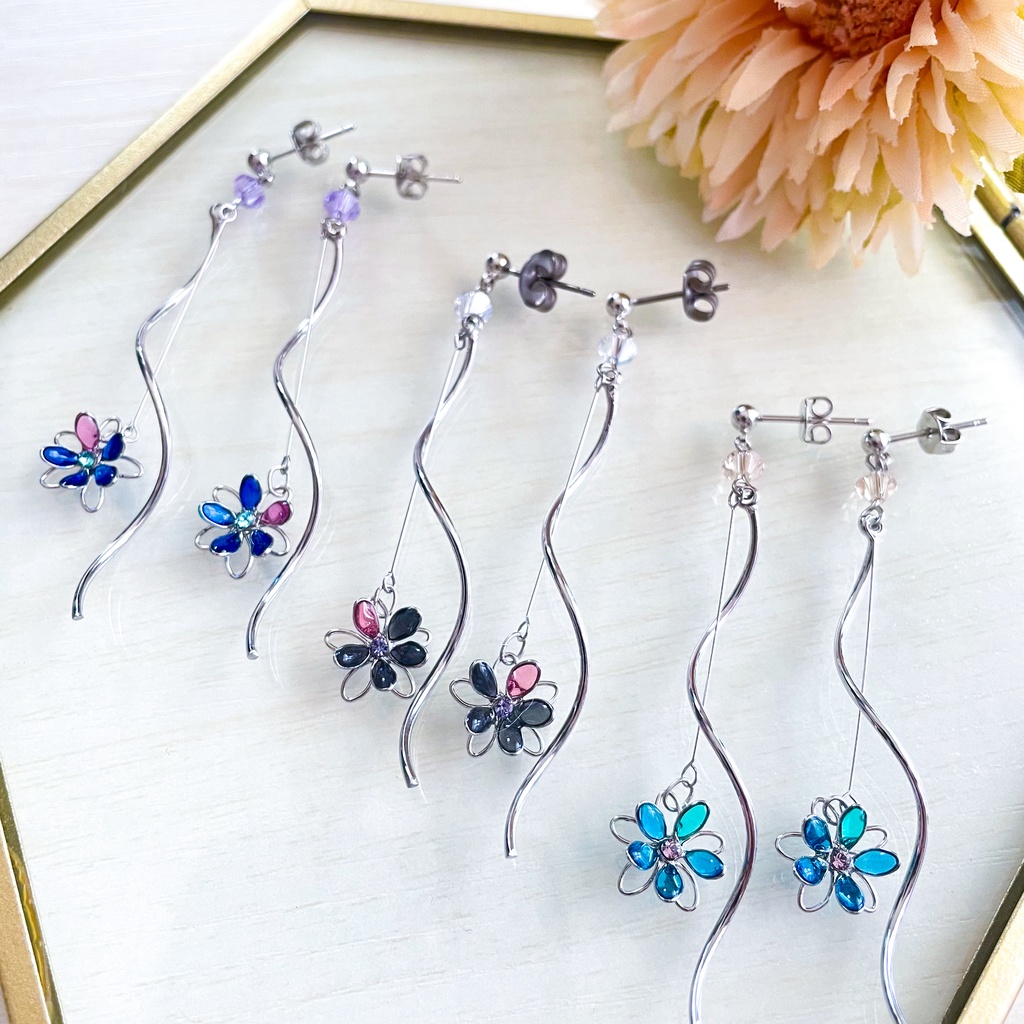 宙の花ピアス⑫
