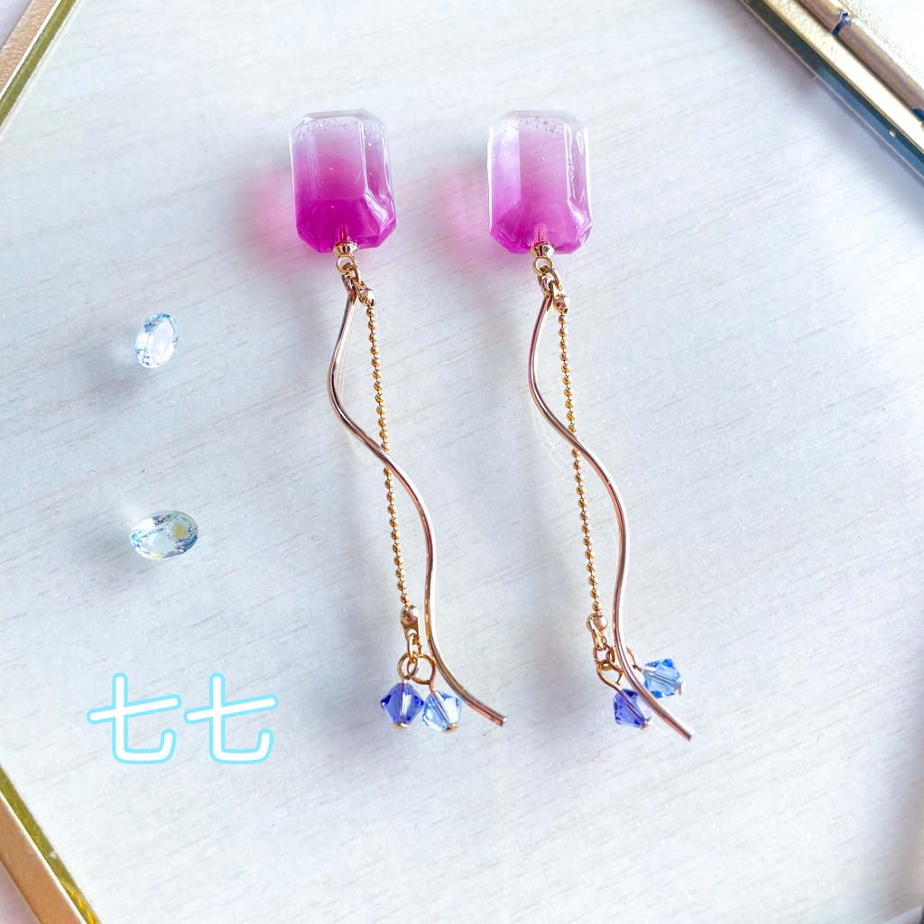 瞳の宝石ピアス・ネックレス-契約④-