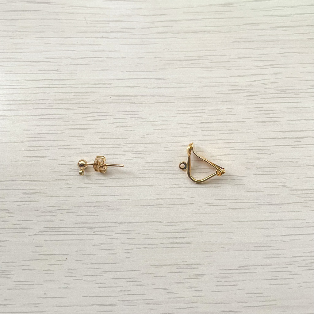 ざぶざぶ波のピアス