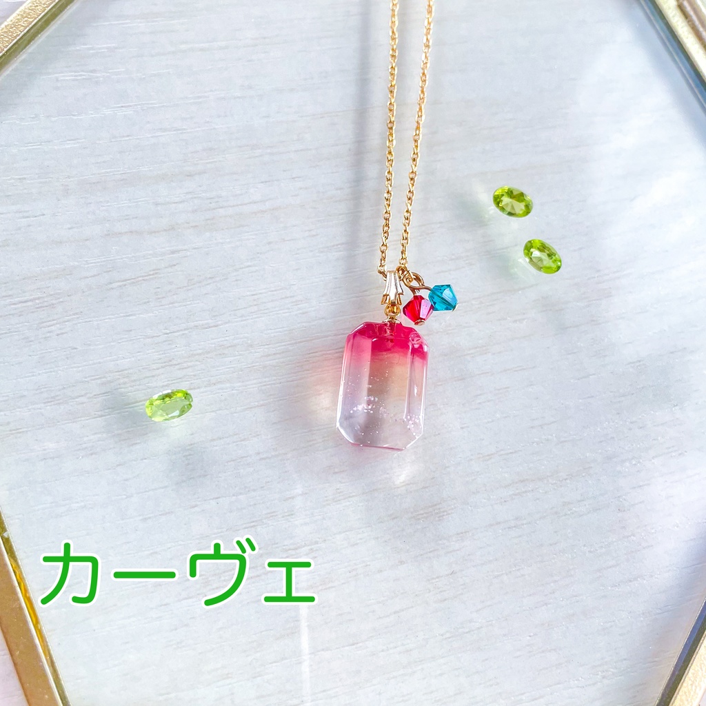 瞳の宝石ピアス・ネックレス-知恵④-