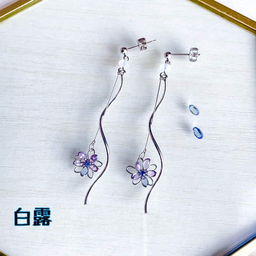 宙の花ピアス⑯