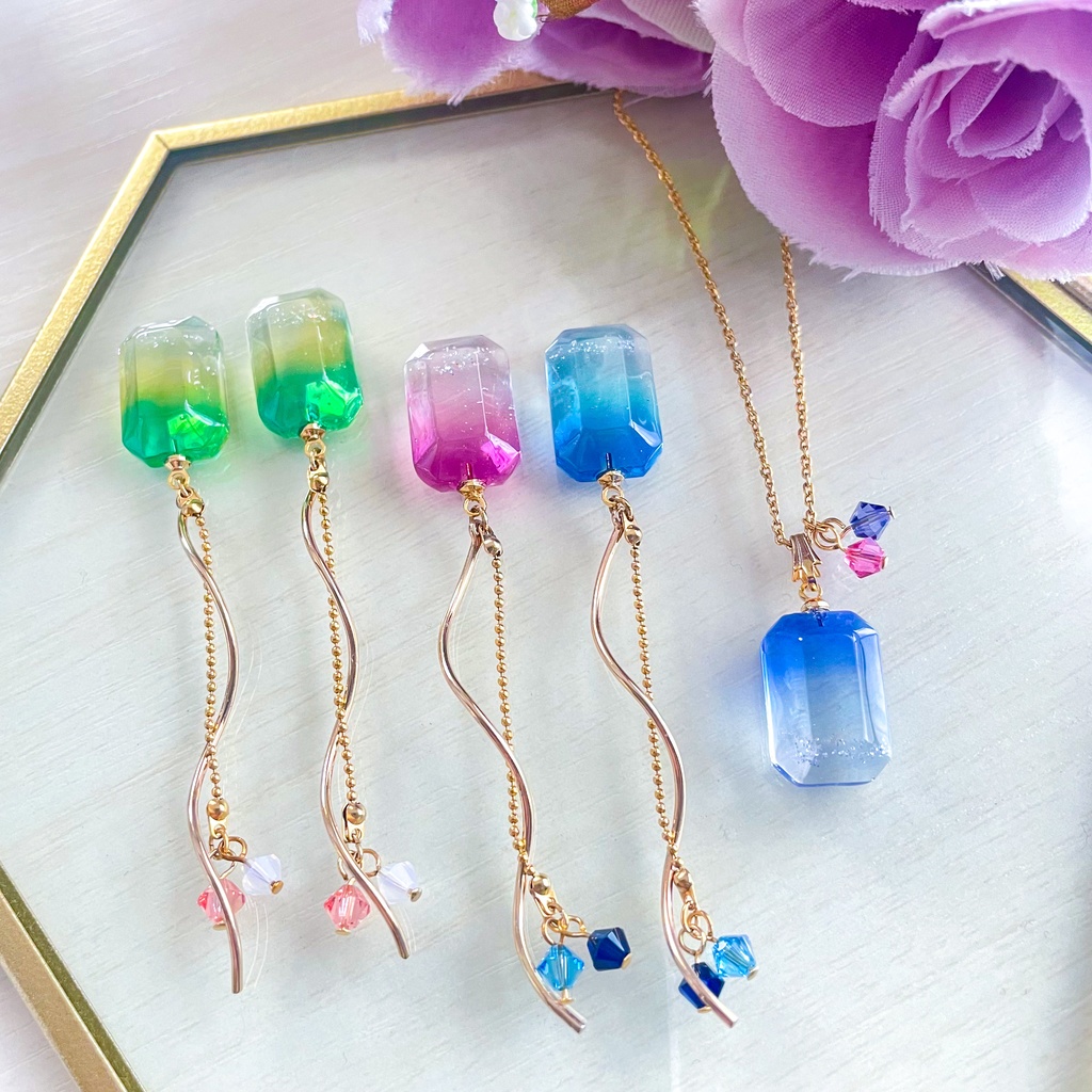 瞳の宝石ピアス・ネックレス-戦争③-