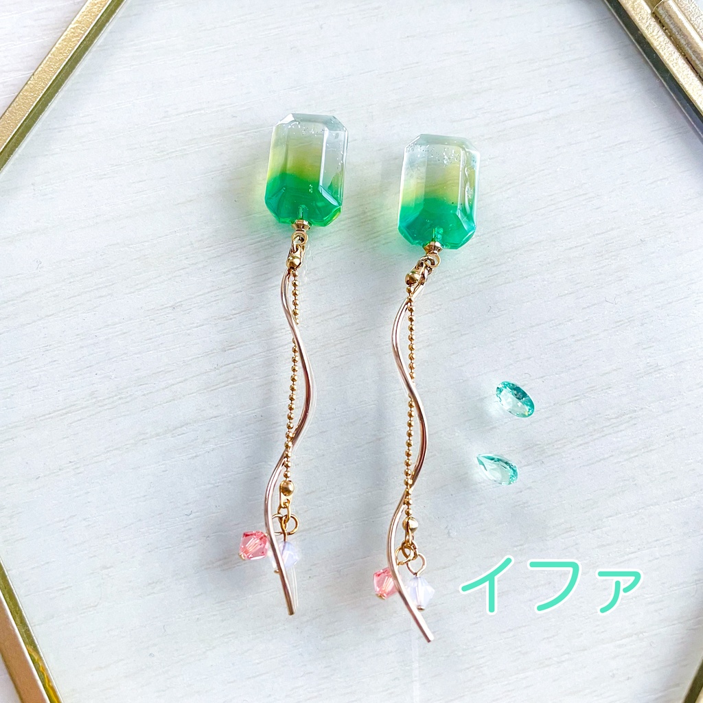 瞳の宝石ピアス・ネックレス-戦争③-