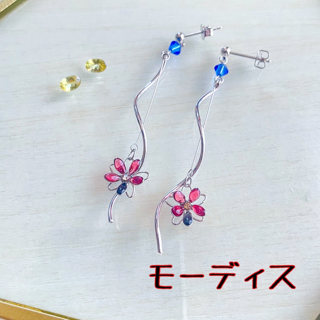 宙の花ピアス⑯