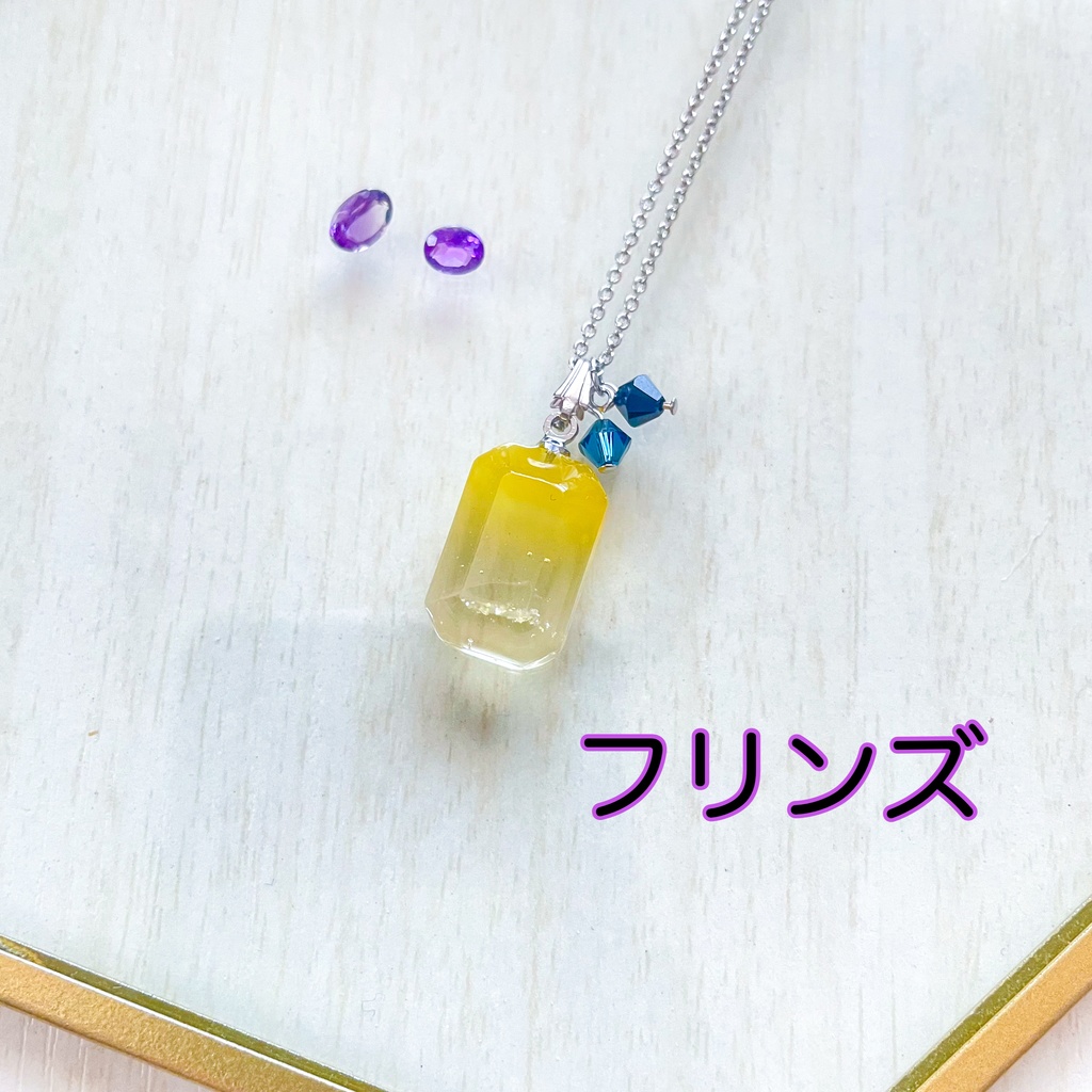 瞳の宝石ピアス・ネックレス-月夜①-