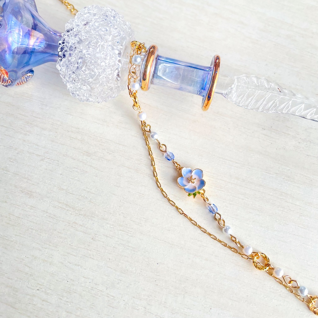 祈りの花のブレスレット