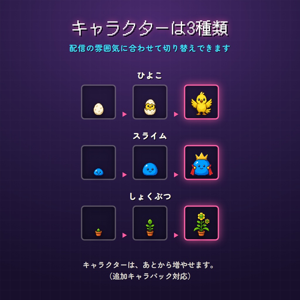 【わんコメ連動】リアクションマスコット - リアクションで育つドット絵の相棒