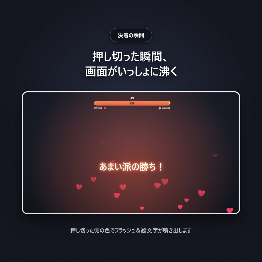 【わんコメ連動】リアクション陣取り|YouTubeの絵文字で2択バトル