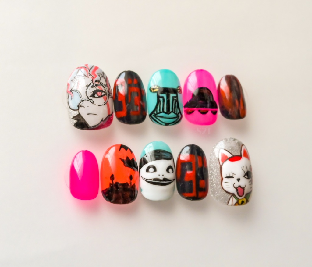 【現品】ダンダダン痛ネイルチップ