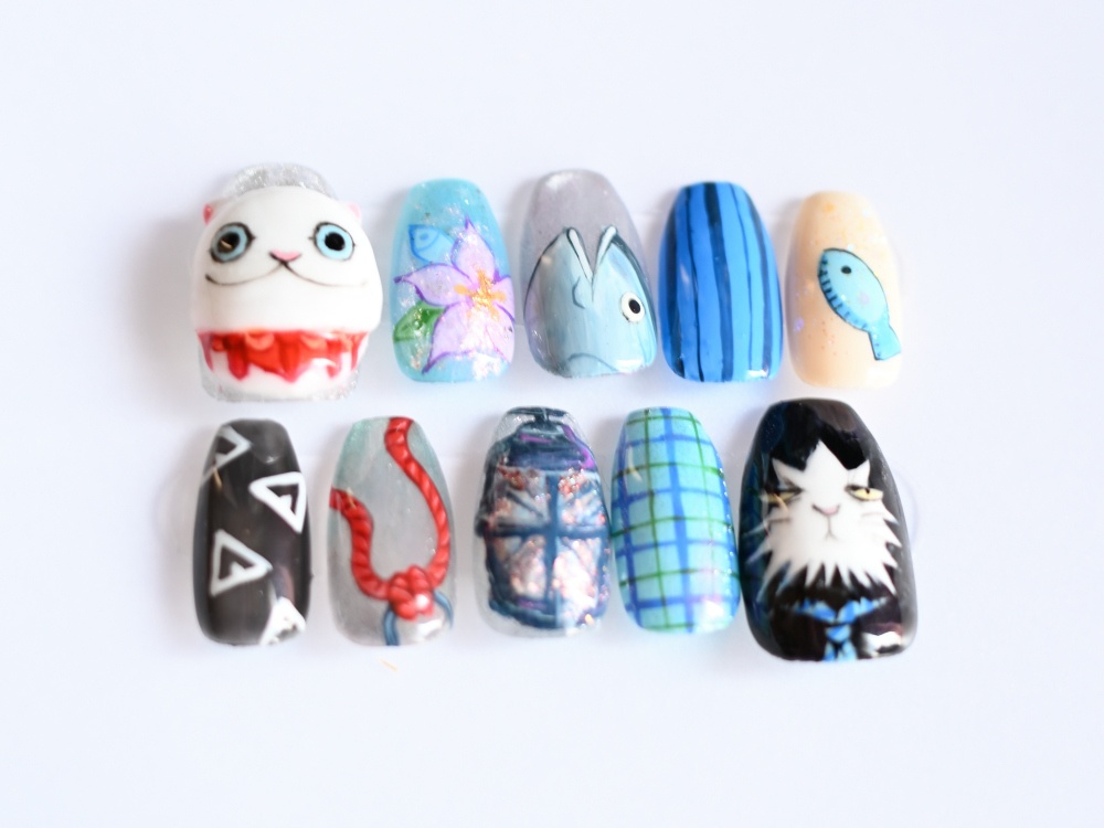 出禁のモグラ 痛ネイル