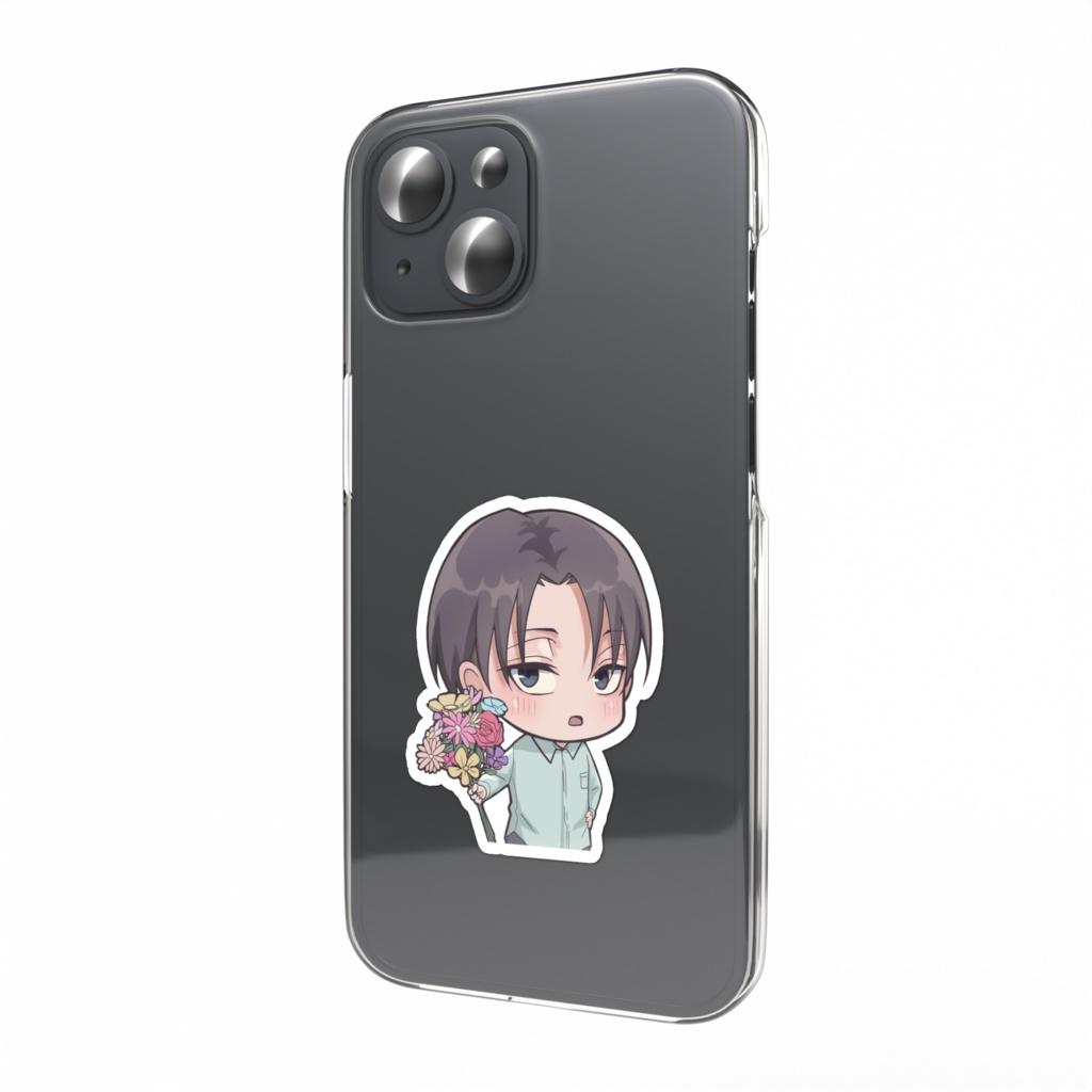 ステッカー各種(ミニキャラリヴァイ)