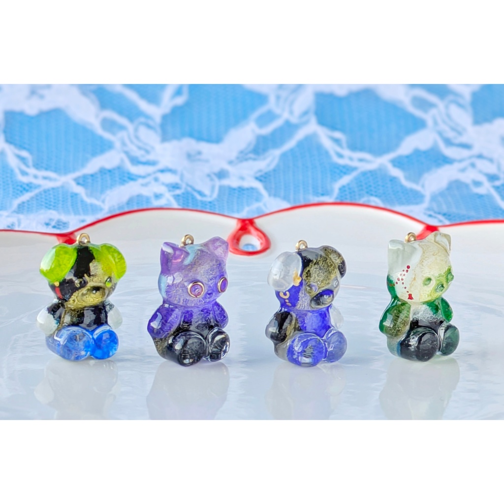 〖🌈🕒非公式〗2周年Dytica 概念アニマルキーホルダー