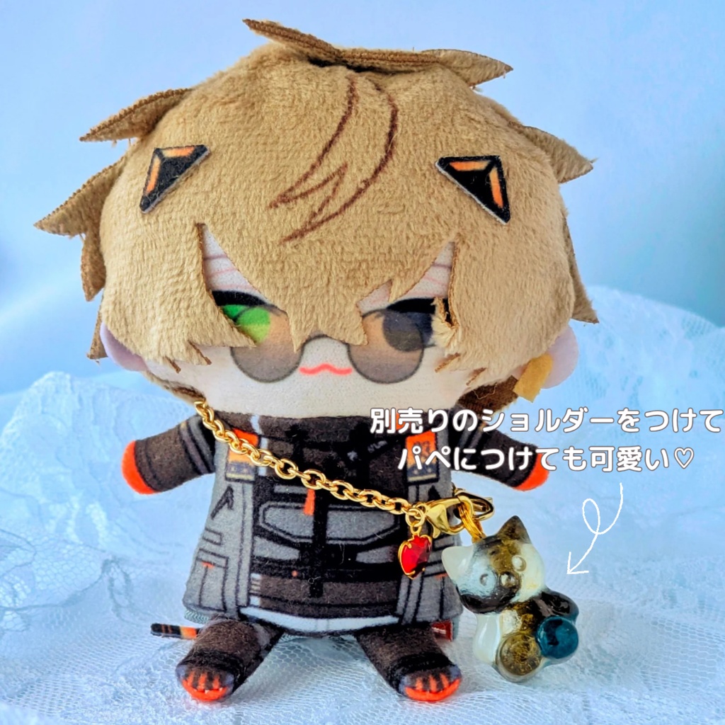 🌈🕒二次創作|【セット販売】海の家HEROES衣装 Oriens・Dytica 概念アニマルキーホルダー【各4体セット】