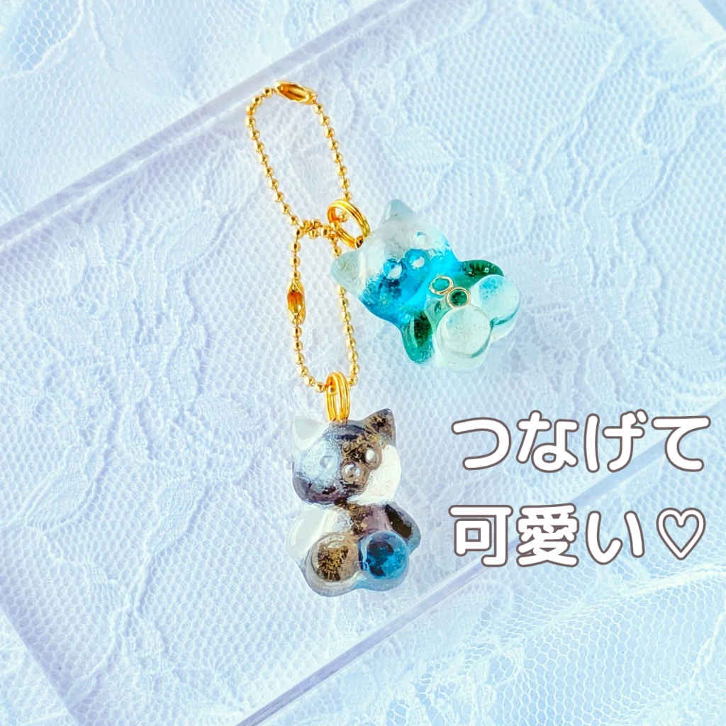 🌈🕒二次創作|【セット販売】海の家HEROES衣装 Oriens・Dytica 概念アニマルキーホルダー【各4体セット】