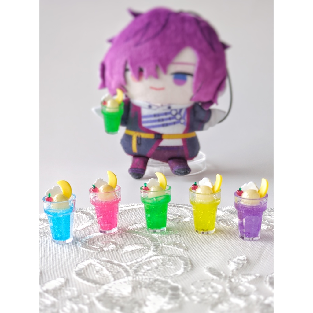 推しぱぺ用クリームソーダ